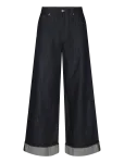 Weekday - Solar Fold Up Regular Loose Wide Unisex Jeans - Vaba l&otilde;ikega - 36