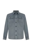 Paul & Shark - Paul & Shark Corduroy Overshirt - Pealiss&auml;rgid - L