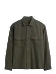 GAP - Ultrasoft Denim Relaxed Utility Shirt - Teksas&auml;rgid - L