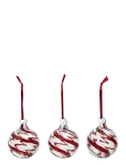 Broste Copenhagen - Swirl Ornaments - J&otilde;ulukuulid ja kuuseehted - &Oslash; 6 CM