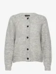 Selected - Slwlulu Ls Knit Short Cardigan Noos - Kardiganid - XL