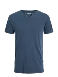 Jack & Jones - Jjesplit Neck Tee Ss Noos - L&uuml;hikeste varrukatega - XXL