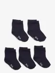 Minymo - Ankle Sock -Solid (5-Pack) - Sokid - 19-22