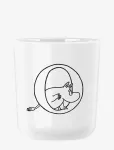 RIG-TIG - Moomin Abc Mugg - O 0.2 L. Moomin White - Espressotassid - 20 CL