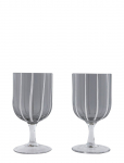 OYOY Living Design - Mizu Wine Glass - Pack Of 2 - Valge veini klaasid - 35 CL