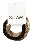SUI AVA - 4-Pack Basic Essentials Elastics - Juuksekummid - ONE SIZE