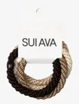 SUI AVA - 4-Pack Basic Essentials Elastics - Juuksekummid - ONE SIZE