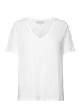 Minus - Leti V-Hals T-Shirt - L&uuml;hikeste varrukatega - M