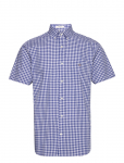 Gant - Reg Poplin Gingham Ss Shirt - L&uuml;hikeste varrukatega - S