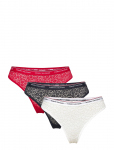 Tommy Hilfiger - 3 Pack Thong Lace - Stringid - XS