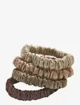 Lenoites - Mulberry Silk Skinny Scrunchies - Juuksekummid - ONE SIZE