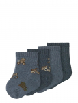 Name It - Nbmwak Wo/Bl 4P Sock - Sokid - 62-68
