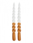 Lene Bjerre - Twisted Taper Candle - Candles - 2.2X2.2X25