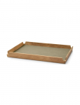 LIND DNA - Teak Tray Square Airy - Kandikud - 28.6X36.6X3.5