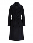 Lauren Ralph Lauren - Belted Wool-Blend Wrap Coat - Villased mantlid - 42