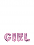 Joker - Foil Balloon Text Girl 40 Cm - Peotarbed - 40 cm