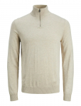 Jack & Jones - Jjeemil Knit Half Zip Noos Jnr - Pulloverid - 176
