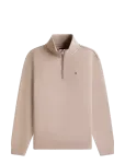 Tommy Jeans - Tjm Reg Fleece 1/4Zip Mock Neck - Poolpika lukuga džemprid - XL
