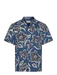 Lindbergh - Aop Lyocell Shirt S/S - L&uuml;hikeste varrukatega s&auml;rgid - XL