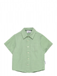 Geggamoja - Linen Shirt - L&uuml;hikeste varrukatega s&auml;rgid - 134/140