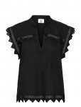 Karen By Simonsen - Kbommi Shirt Top - Varrukateta - 34
