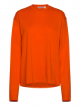 Weekday - Long-Sleeved Boxy Cotton T-Shirt - Pikkade varrukatega - XS