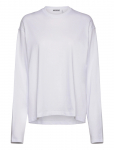 Weekday - Long-Sleeved Boxy Cotton T-Shirt - Pikkade varrukatega - XS