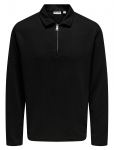 ONLY & SONS - Onsnewkodyl Reg Half Zip Polo Sweat Vd - Pikkade varrukatega - XL