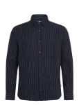 Knowledge Cotton Apparel - Organic Cotton Striped Shirt Gots - Triibulised s&auml;rgid - S