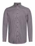 Lindbergh Black - Dobby Shirt L/S - &Auml;ris&auml;rgid - XXL