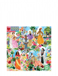 Eeboo - Puzzle 1000 Pcs - Poet's Garden - Klassikalised m&otilde;istatused - ONE SIZE