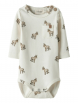 Lil'Atelier - Nbmlayo Sev Ls Slim Body Lil - Pikkade varrukatega bodid - 56
