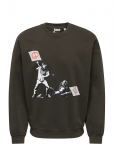 ONLY & SONS - Onsbanksy Vtg Crew Neck Vd - Dressipluusid - L