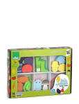 Vilac - Large Beads Set - Vegetable Garden - M&auml;ngutoit ja koogid - ONE SIZE