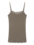 Rosemunde - Rwbernadine Organic Sl Strap Lace T - Varrukateta - XL
