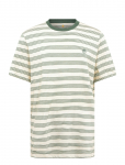 Timberland - 4 Rows Striped Short Sleeve Tee Putty-Pineneedle Yd - L&uuml;hikeste varrukatega - XXL