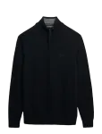 Superdry - Wool Blend Half Zip Jumper - Poolpika lukuga džemprid - M