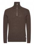 Lindbergh - Lambswool Half Zip Knit Oversize Collar - Poolpika lukuga džemprid - XL