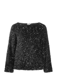 Vila - Vifaith Boat Neck L/S Sequin Top/1 - Pikkade varrukatega - XS