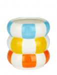 Balvi - Keramiske Urtepotteskjuler, Flerfarvet 12 Cm - Lillepotid - H:12CM