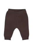 Smallstuff - Pants, Flat Knit Merino Wool, Nature - P&uuml;ksid - 68/74