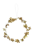 House Doctor - Wreath, Hdclover, Brass Finish - J&otilde;ulutarvikud - 20X20X1CM