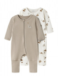Name It - Nbnnightsuit 2P Zip Ff Animal Noos - Pidžaama kombinesoonid - 62