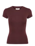 Gina Tricot - Perfect Tight Tee - L&uuml;hikeste varrukatega - L