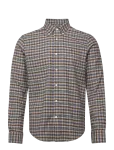 Morris - Flannel Check Shirt-Slim Fit - Ruudulised s&auml;rgid - XXL