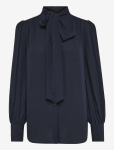 Lauren Ralph Lauren - Georgette Tie-Neck Blouse - Pikkade varrukatega - M