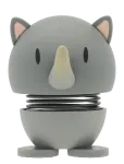Hoptimist - Hoptimist Soft Rhino S Grey - Figuurid ja skulptuurid - S