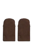 KongWalther - Kong Walther Stroller Gloves Chocolate Brown Faux Suede - Labakindad - ONE SIZE