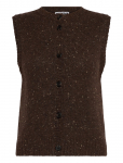Weekday - Knitted Buttoned Wool Blend Vest - Kootud vestid - XS
