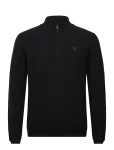 Knowledge Cotton Apparel - Organic Cotton Half Zip Pique Knit - Poolpika lukuga džemprid - M